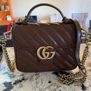 I n s p I r e d.  Brown GG marmont brand new never used